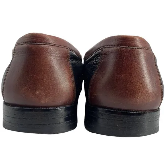 Men's 10.5M JOHNSTON &amp; MURPHY Aragon II Kiltie Tassel Loafer 200592