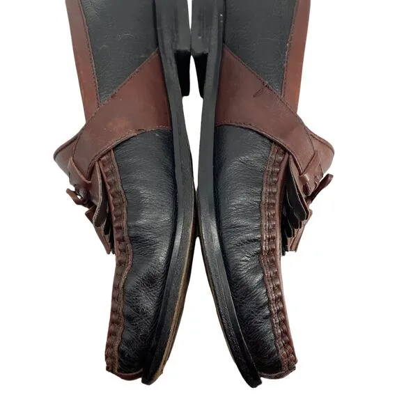 Men's 10.5M JOHNSTON &amp; MURPHY Aragon II Kiltie Tassel Loafer 200592