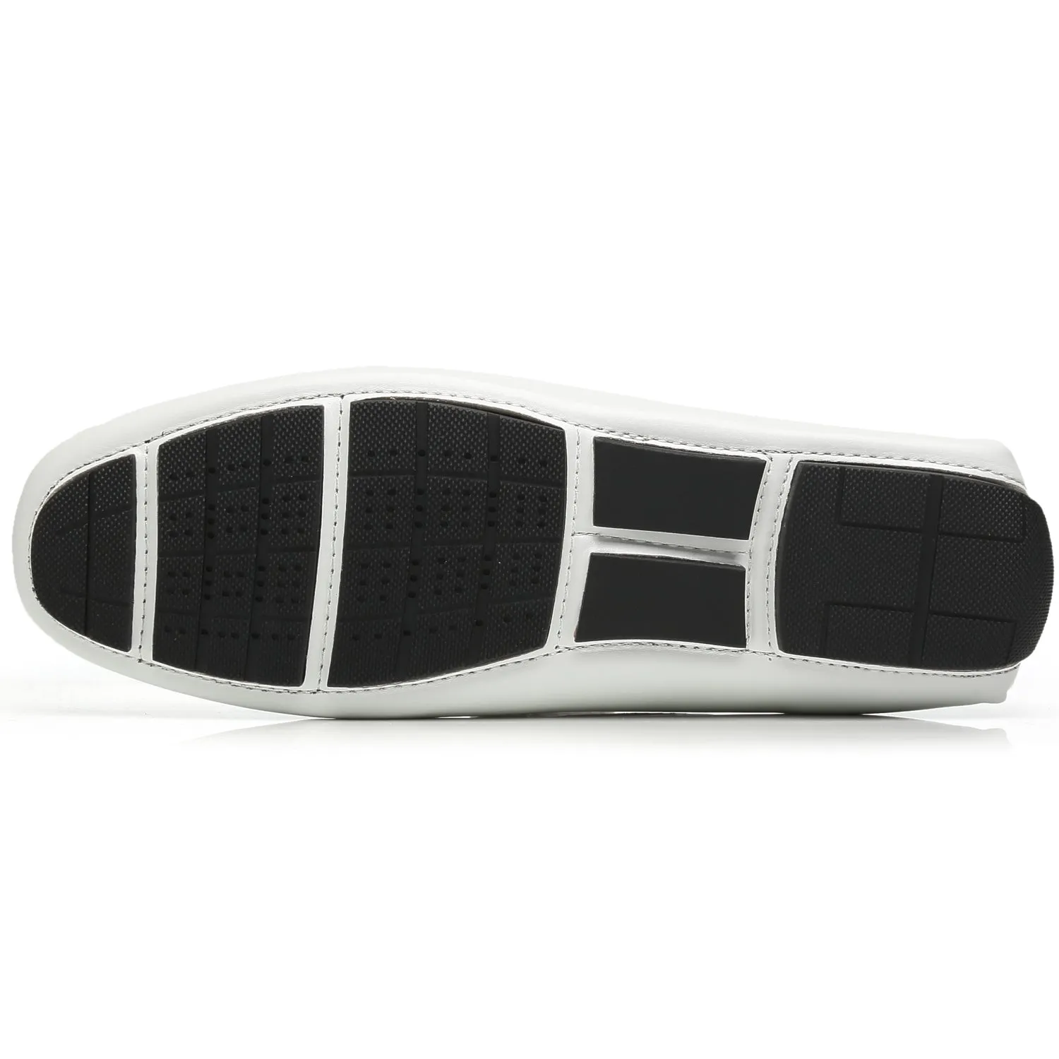 Men's Driving Moccasins Travis-1-white