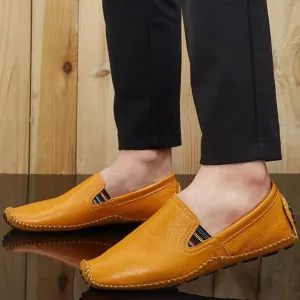 Men's Genuine Leather Loafers Up To Size 13