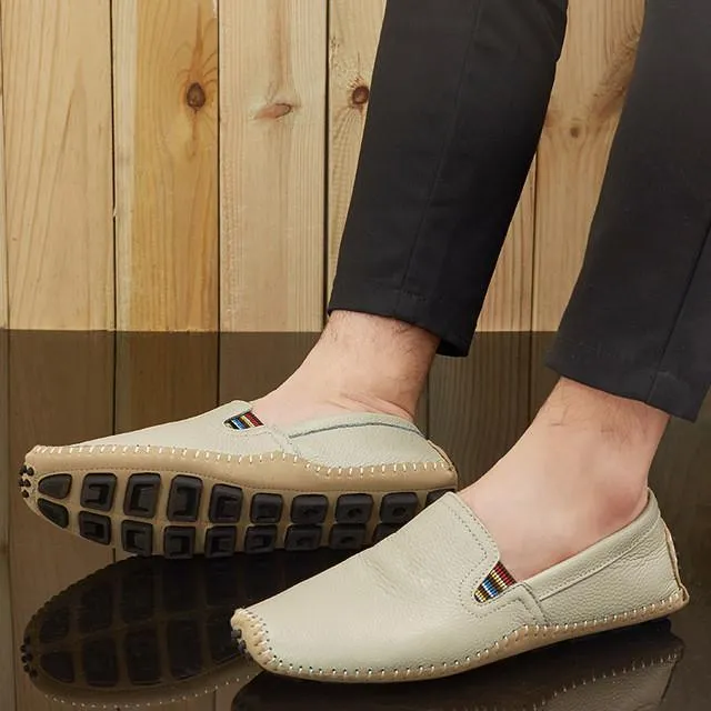 Men's Genuine Leather Loafers Up To Size 13