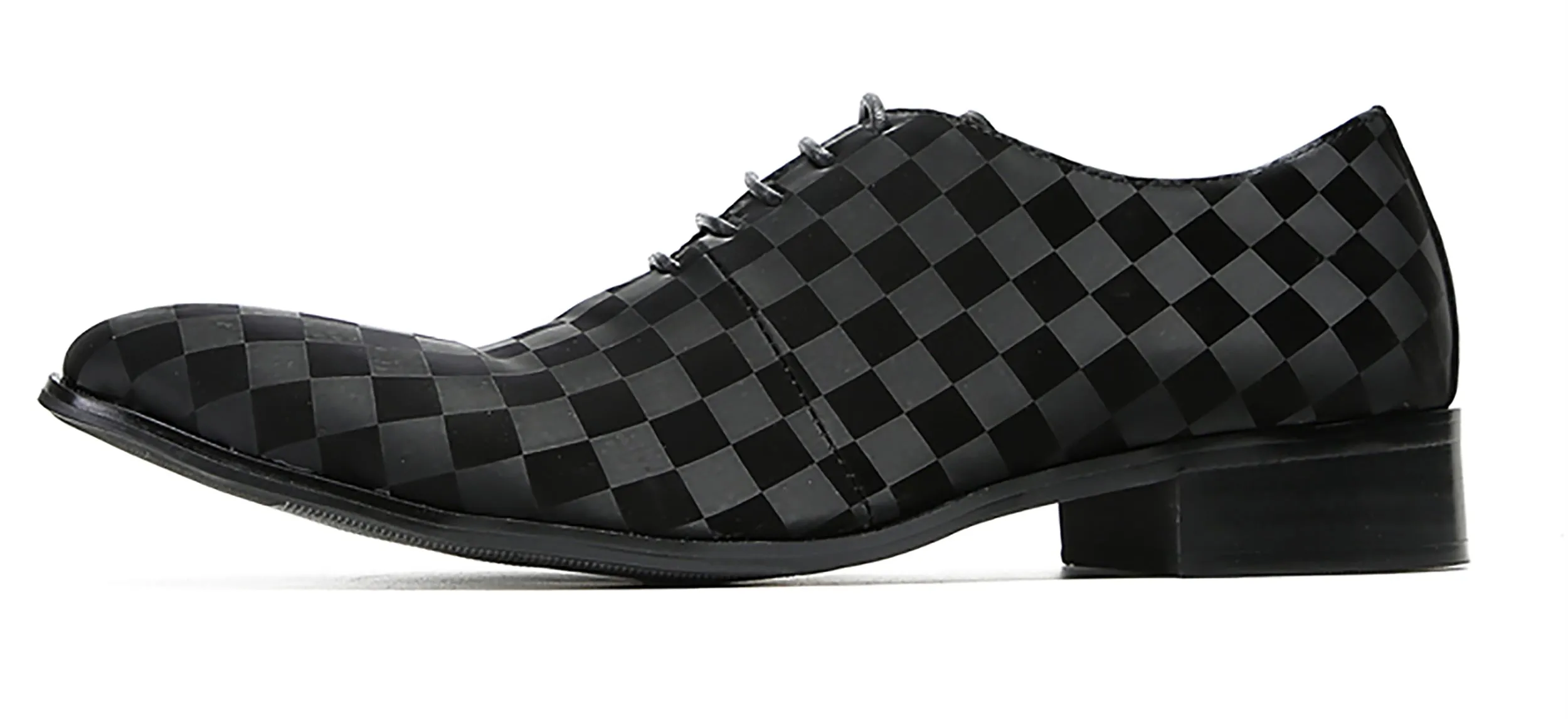 Men's Plaid Dress Formal Oxfords
