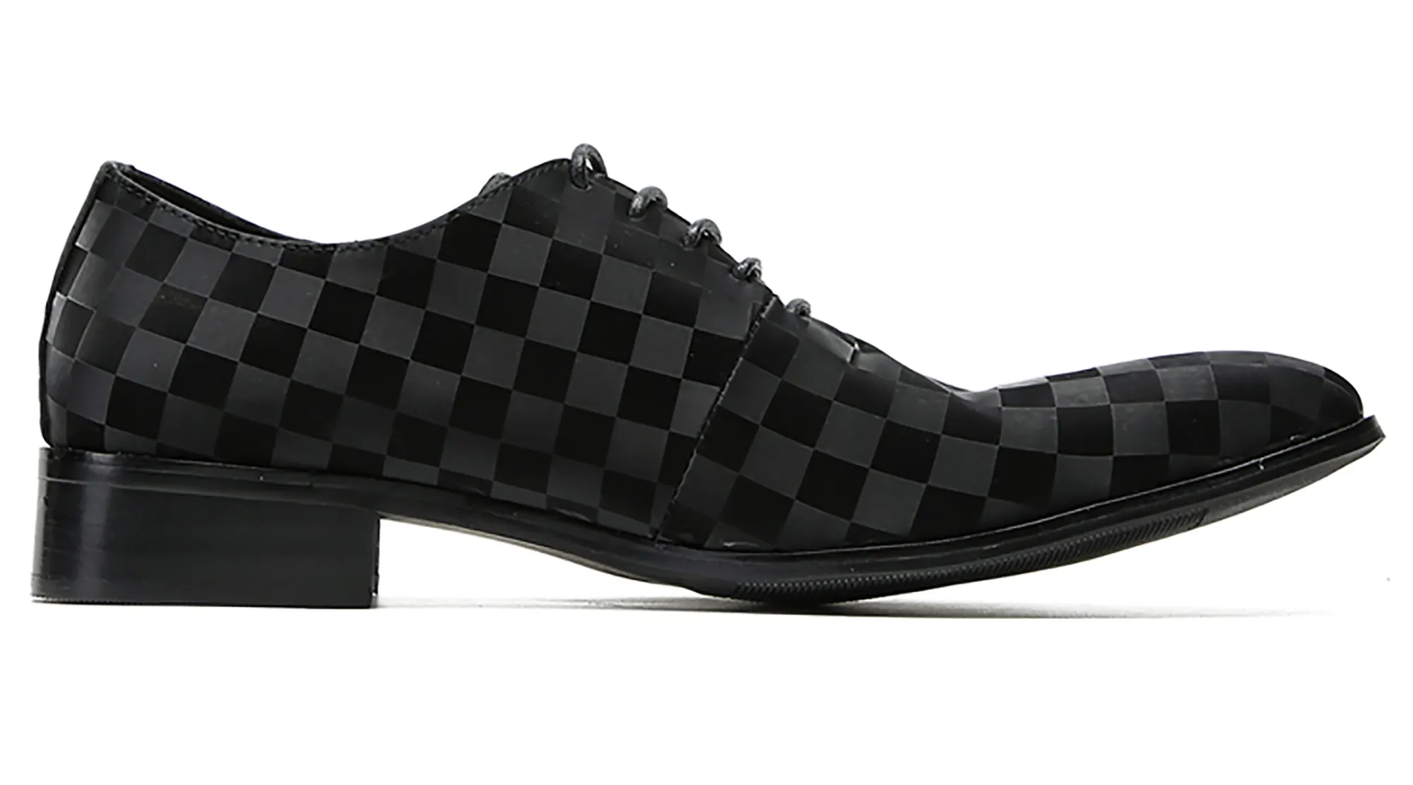 Men's Plaid Dress Formal Oxfords