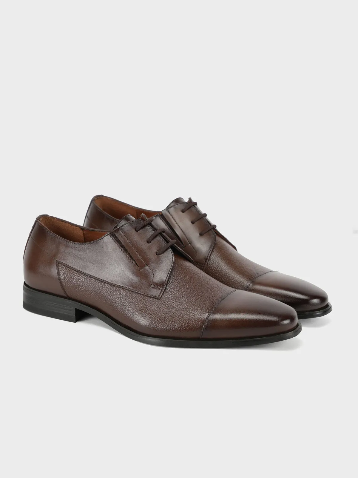 Mens "DALTON" Leather Lace up Formal Shoes