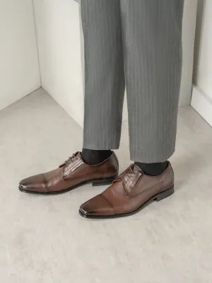 Mens "DALTON" Leather Lace up Formal Shoes