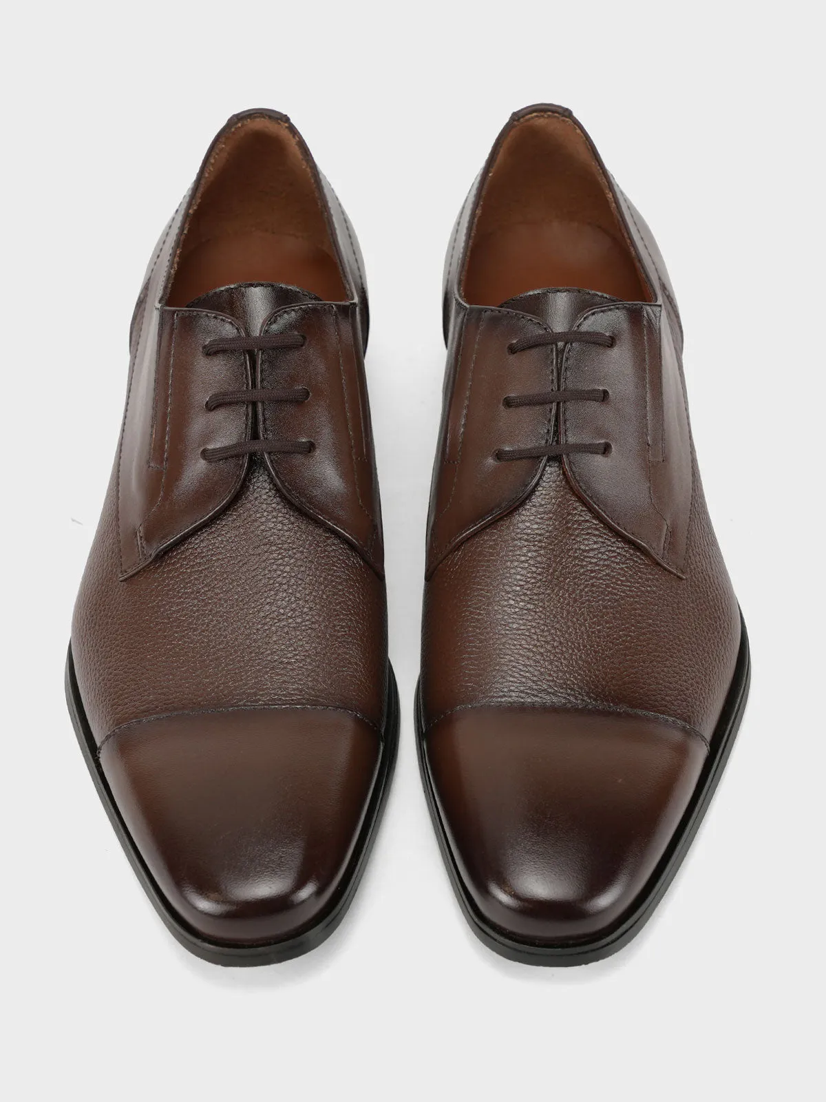 Mens "DALTON" Leather Lace up Formal Shoes