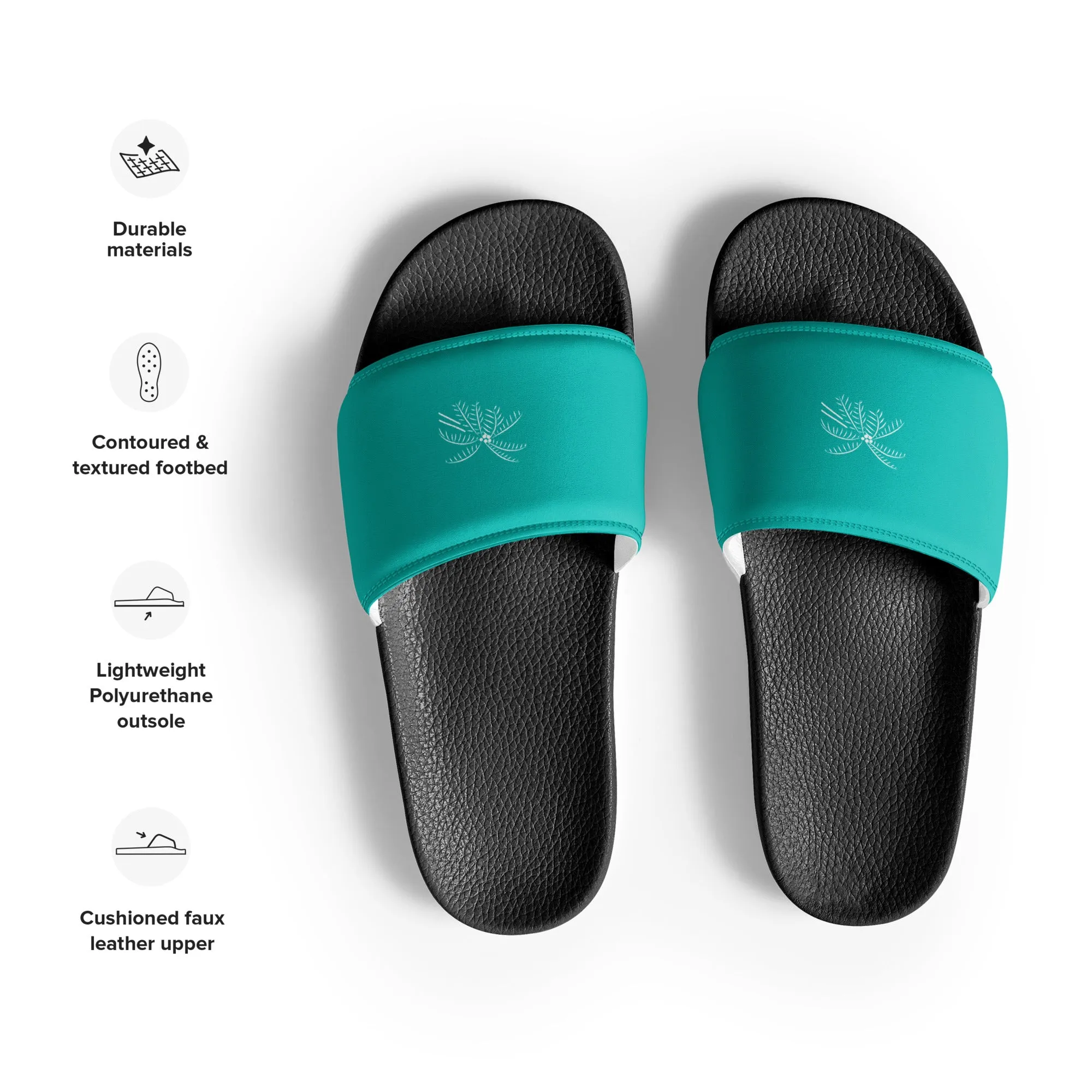 Men's Restful Retreat Mint Sliders