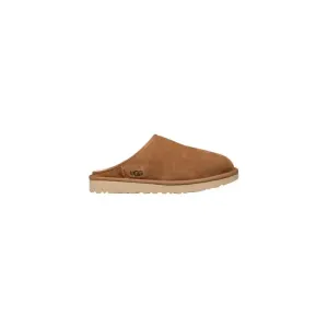 Mens Ugg Beige Leather Slippers