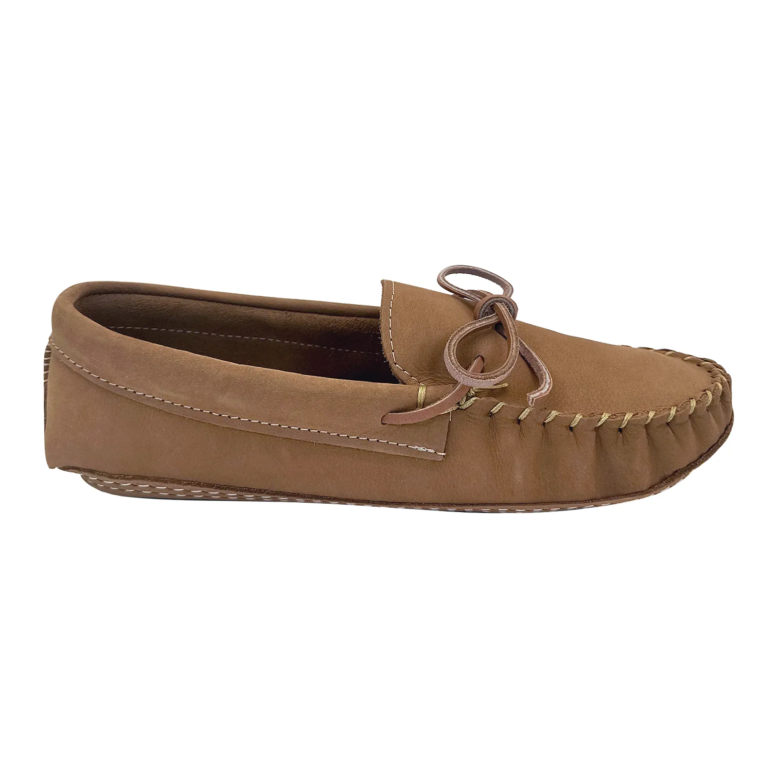Men's Wide Earthing Leather Moccasins (Clearance)