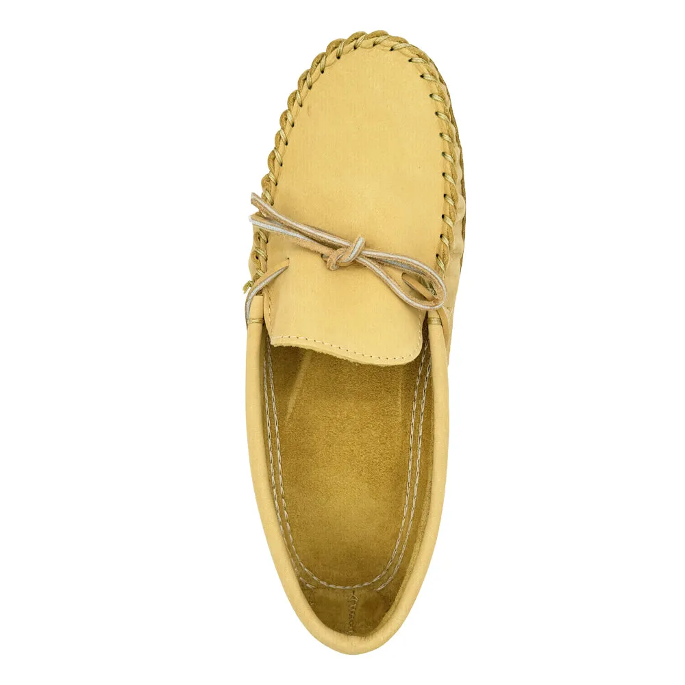 Men's Wide Earthing Leather Moccasins (Clearance)