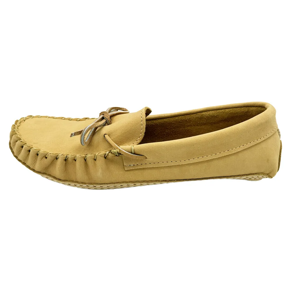 Men's Wide Earthing Leather Moccasins (Clearance)