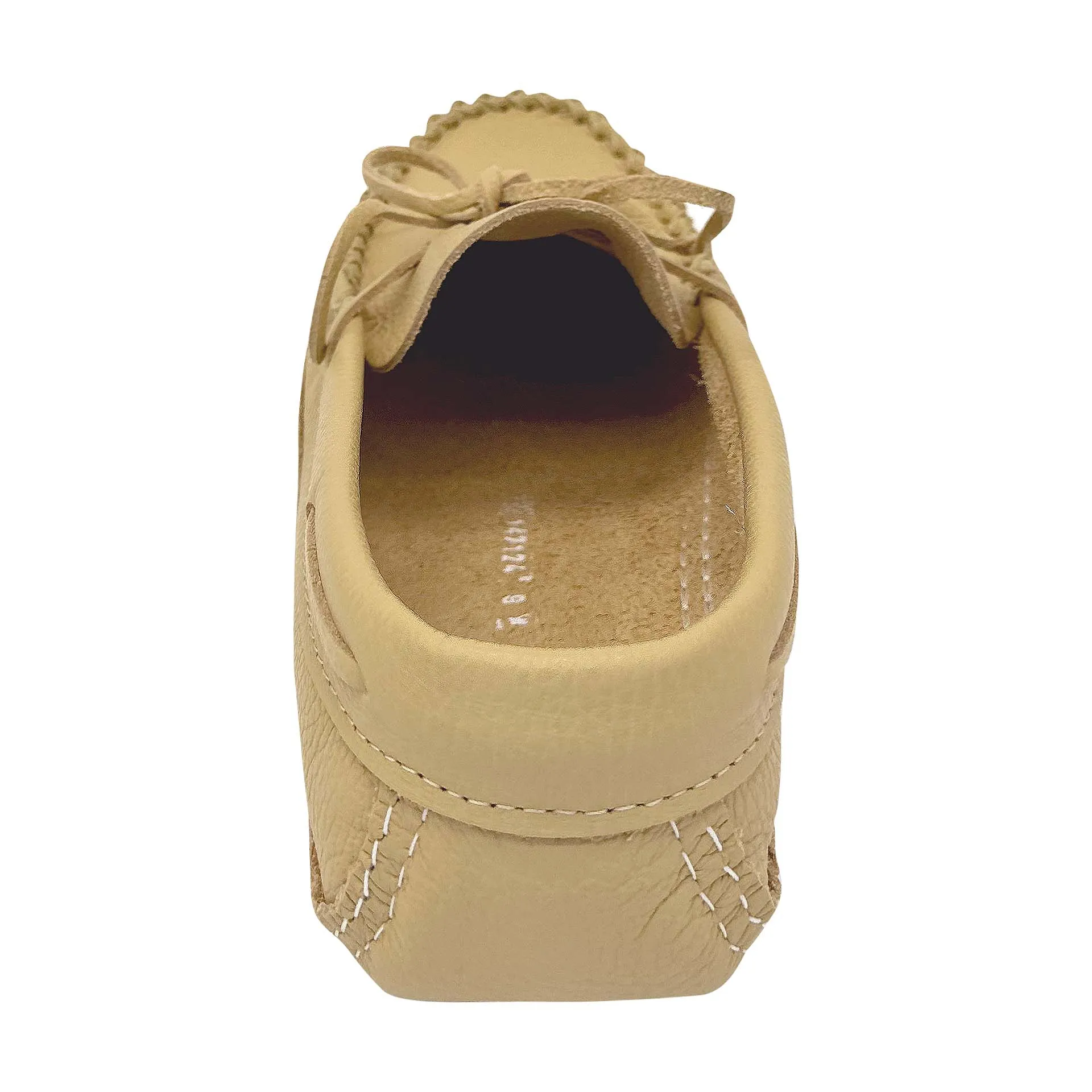 Men's Wide Leather Earthing Moccasins (Final Clearance - Size 10 & 11 ONLY)