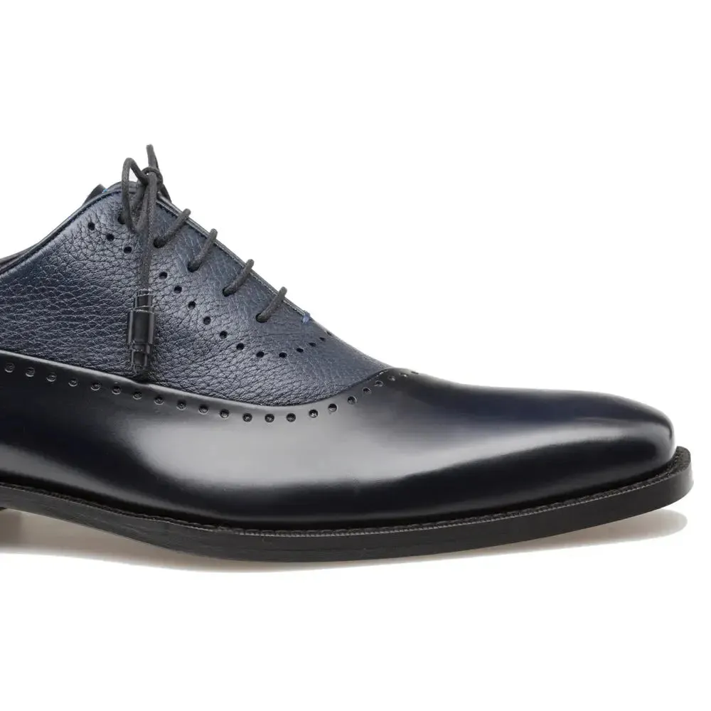 Mezlan Postdam 16409 Blue Genuine Oxfords