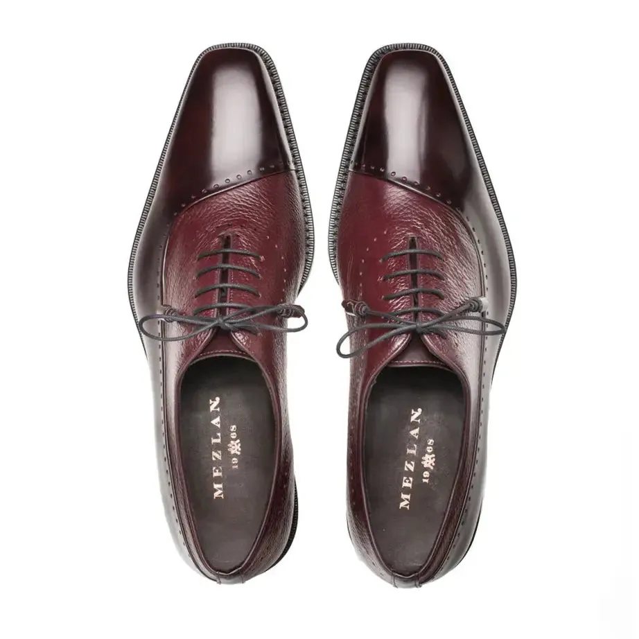 Mezlan Postdam 16409 Burgundy Genuine Oxfords
