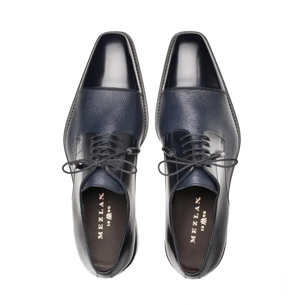 Mezlan Soka 15089 Blue Genuine Oxfords