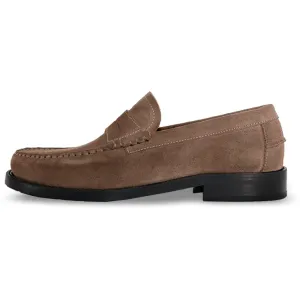 Miles Penny Loafer - Cognac Suede