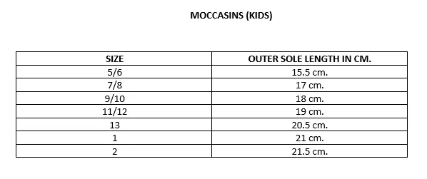 Moccasins (Kids)