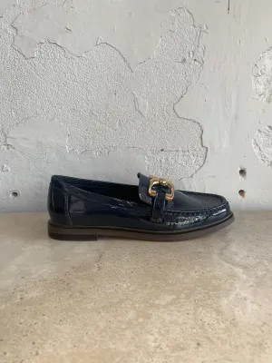 Mollini Gorgina Loafer Patent Navy