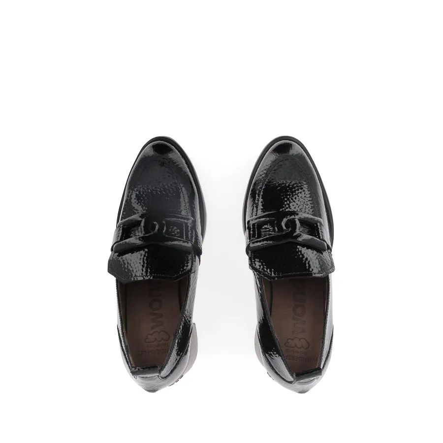 MOLLY M-5502 - BLACK PATENT-BLACK SOLE