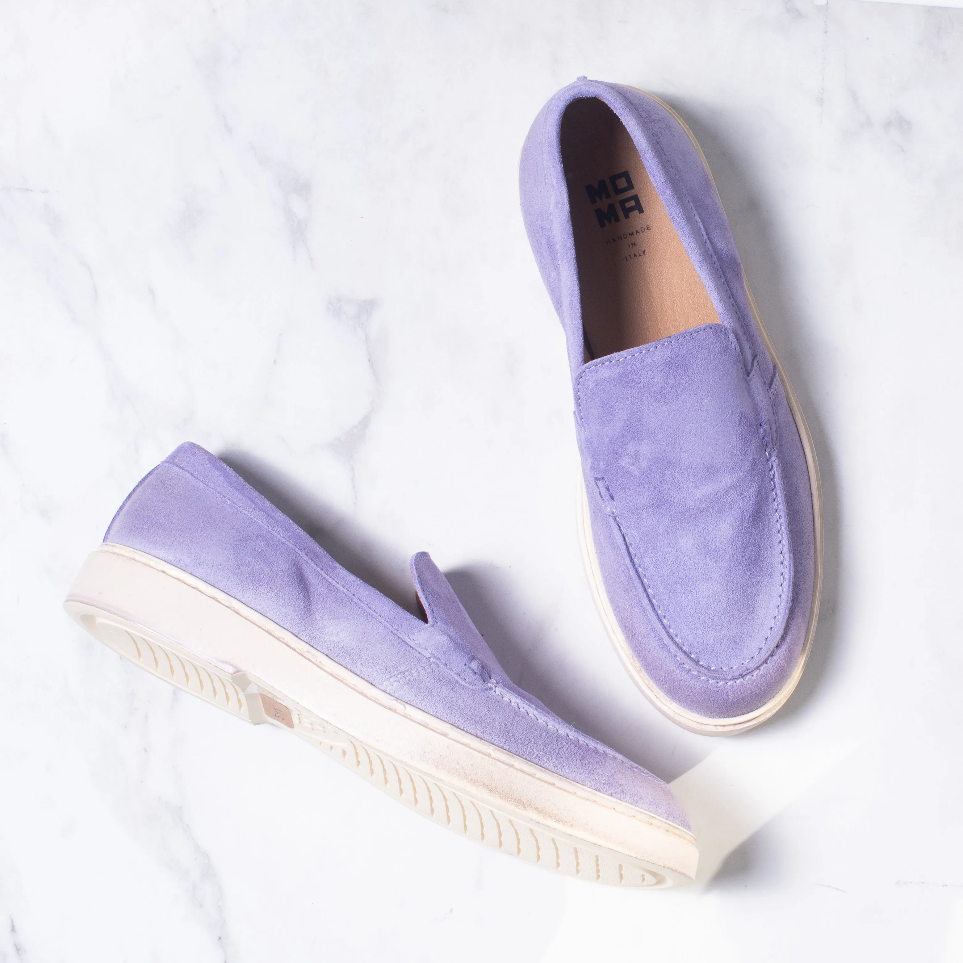 Moma Spring Slip On (lilac suede)