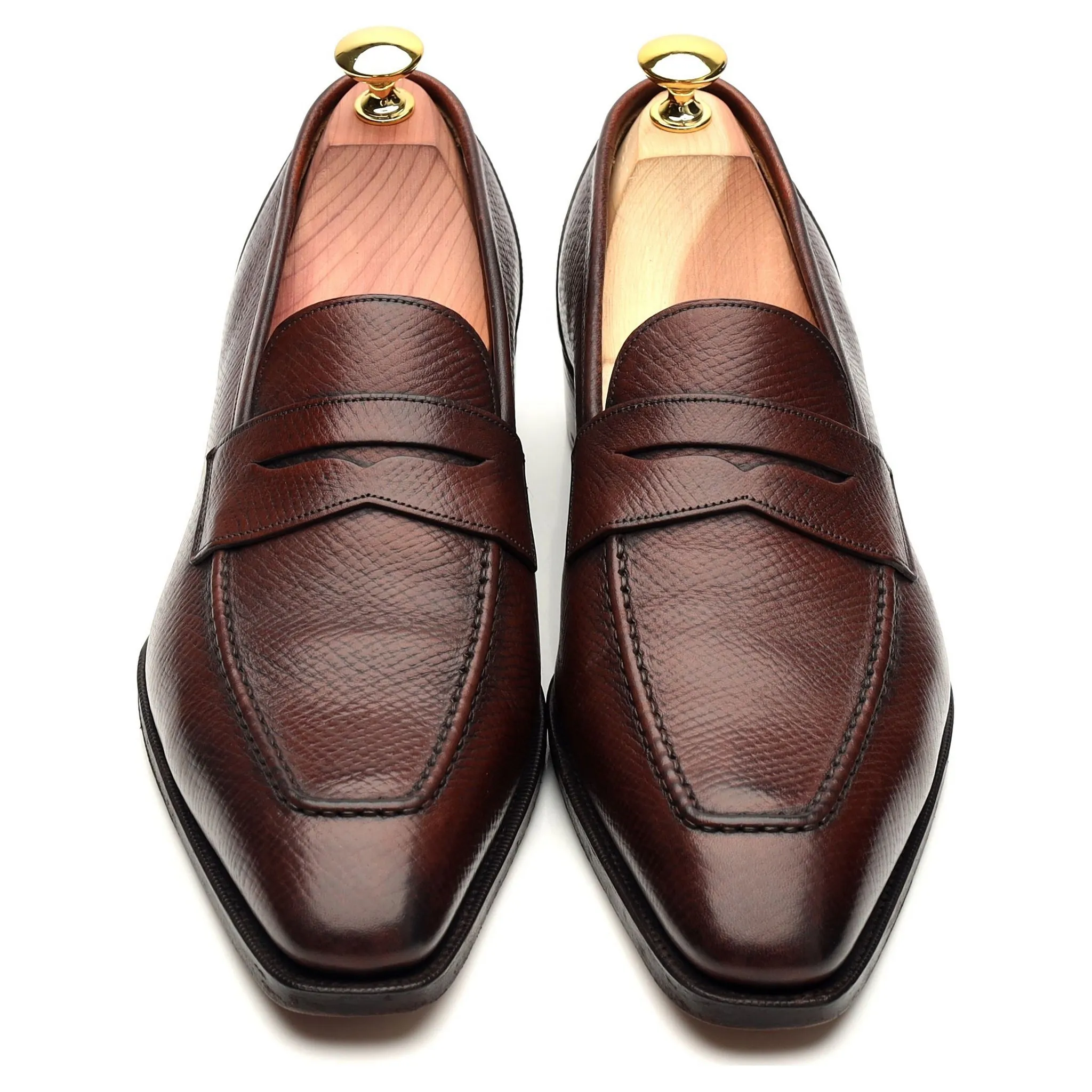 'Monaco' Brown Leather Loafer UK 7 E