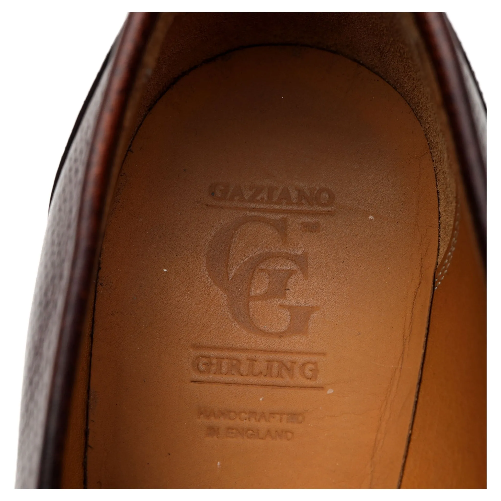 'Monaco' Brown Leather Loafer UK 7 E