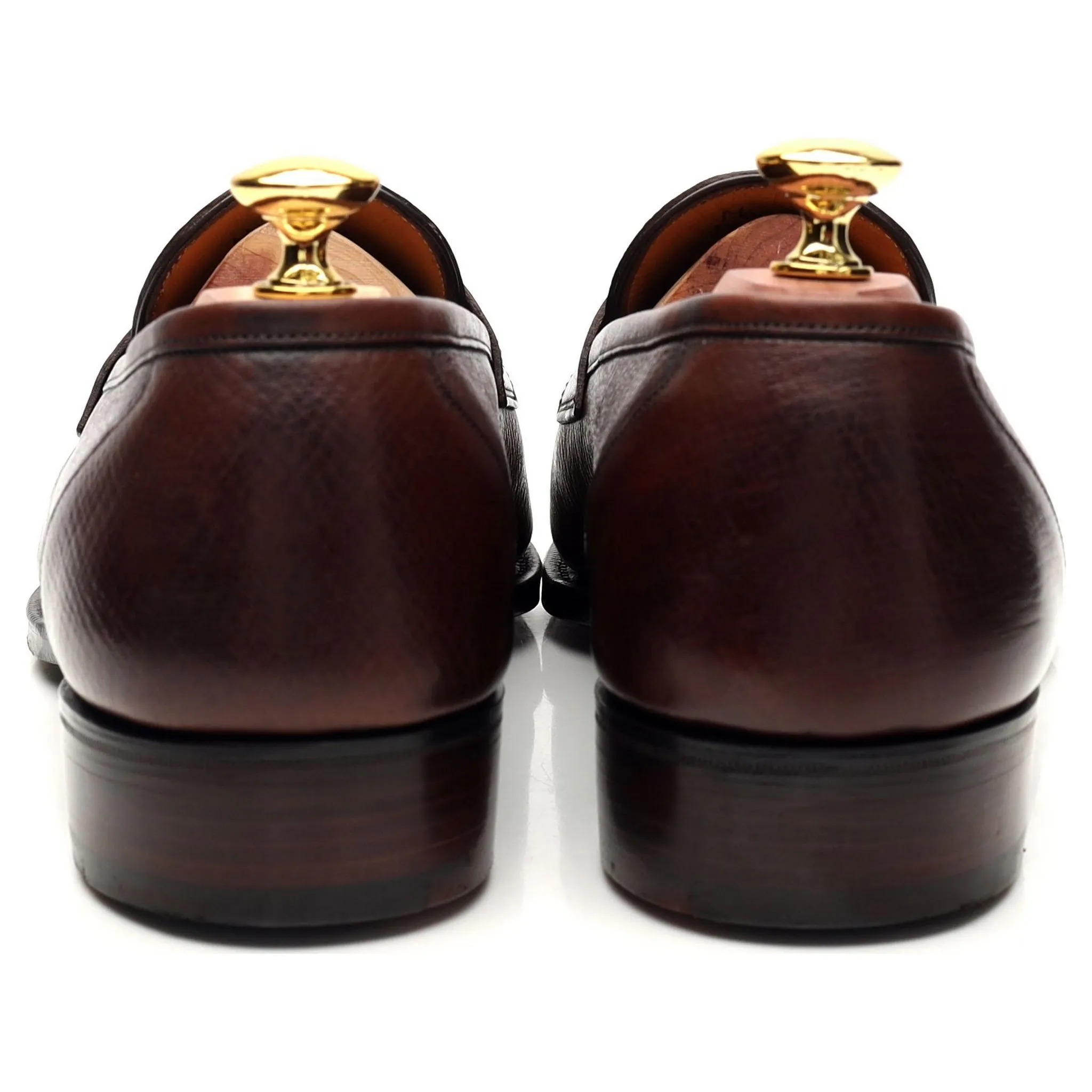 'Monaco' Brown Leather Loafer UK 7 E