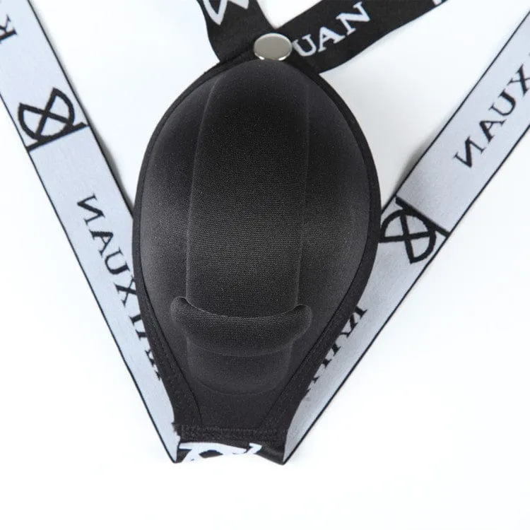 MRIMIN FTM Trans Jockstrap Wear Bulge Cotton Strap Underwear Packer Harness-UD06
