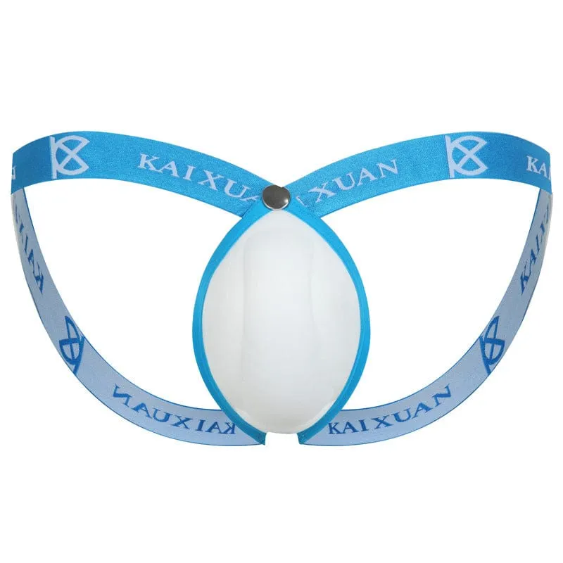 MRIMIN FTM Trans Jockstrap Wear Bulge Cotton Strap Underwear Packer Harness-UD06
