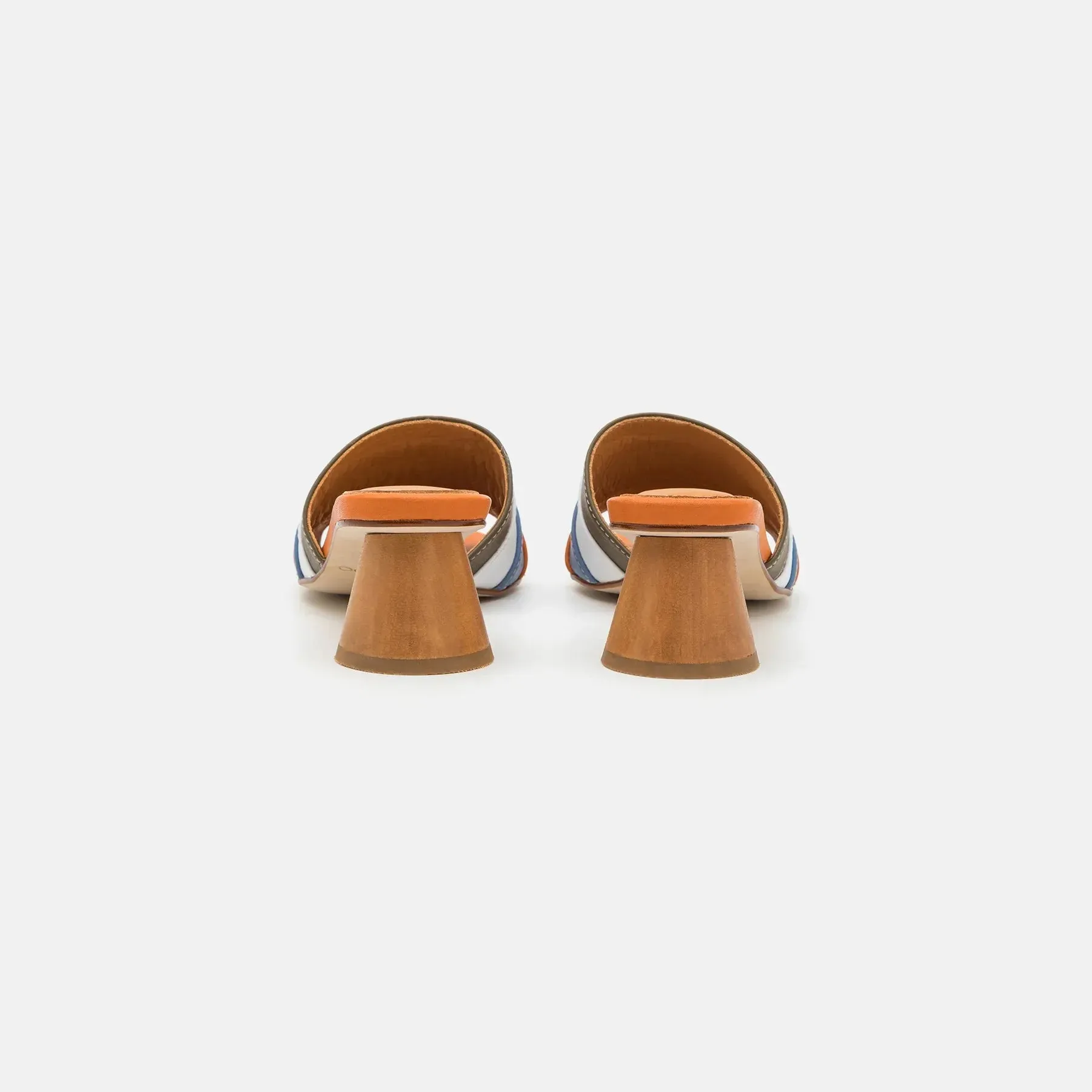 Nadine Mules (Multi Leather)