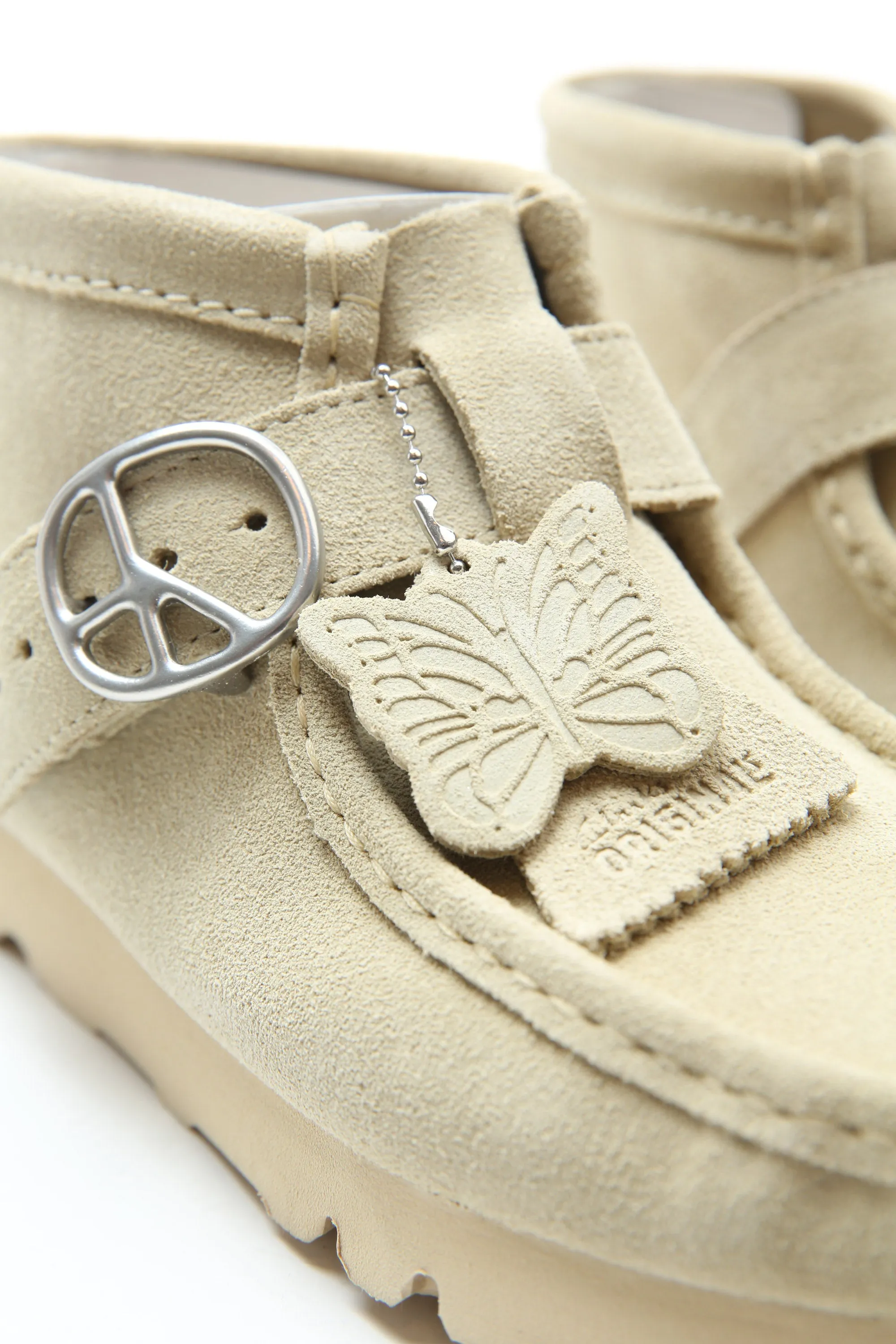 Needles x Clarks - Walla Strap Boot - Maple Suede