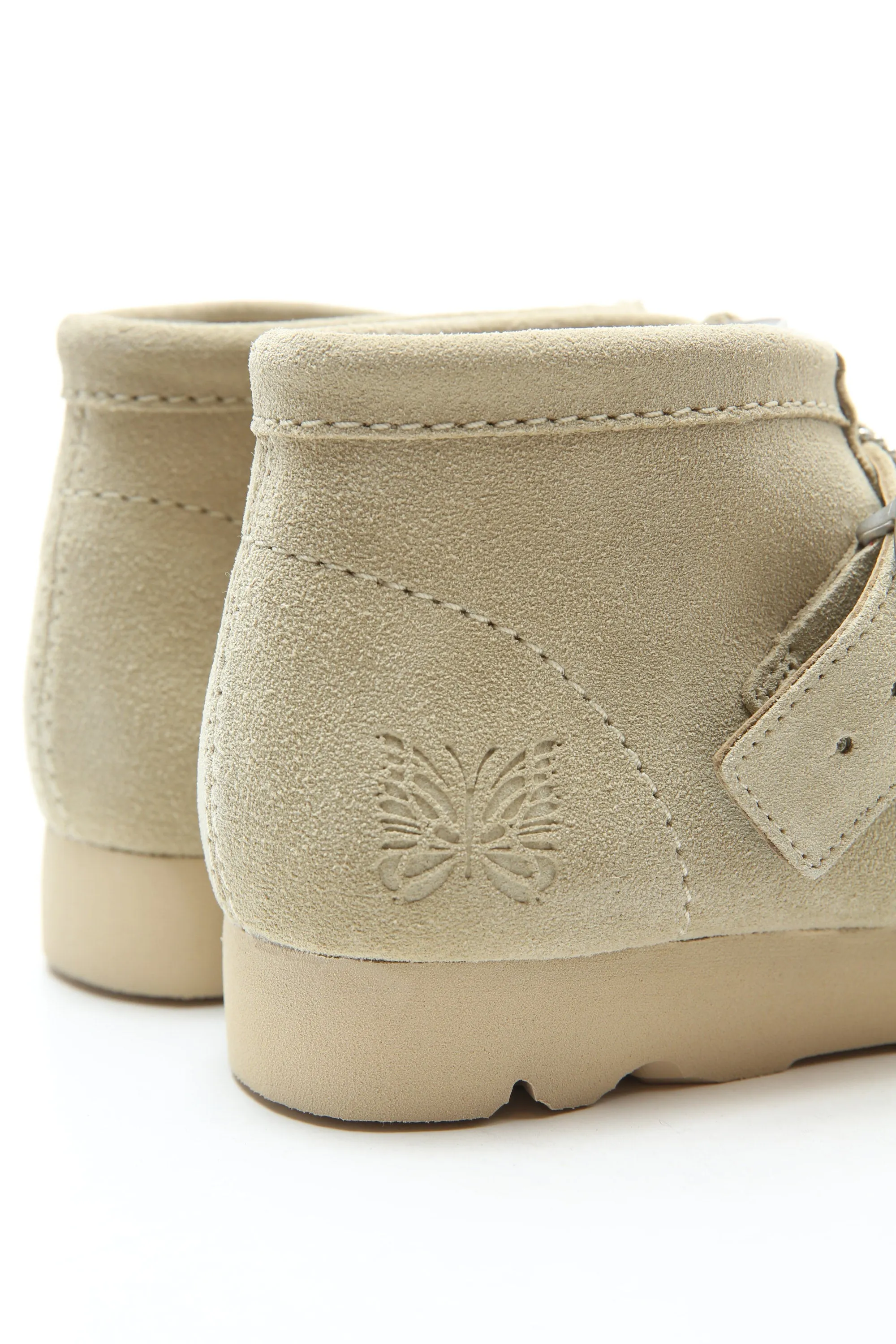Needles x Clarks - Walla Strap Boot - Maple Suede