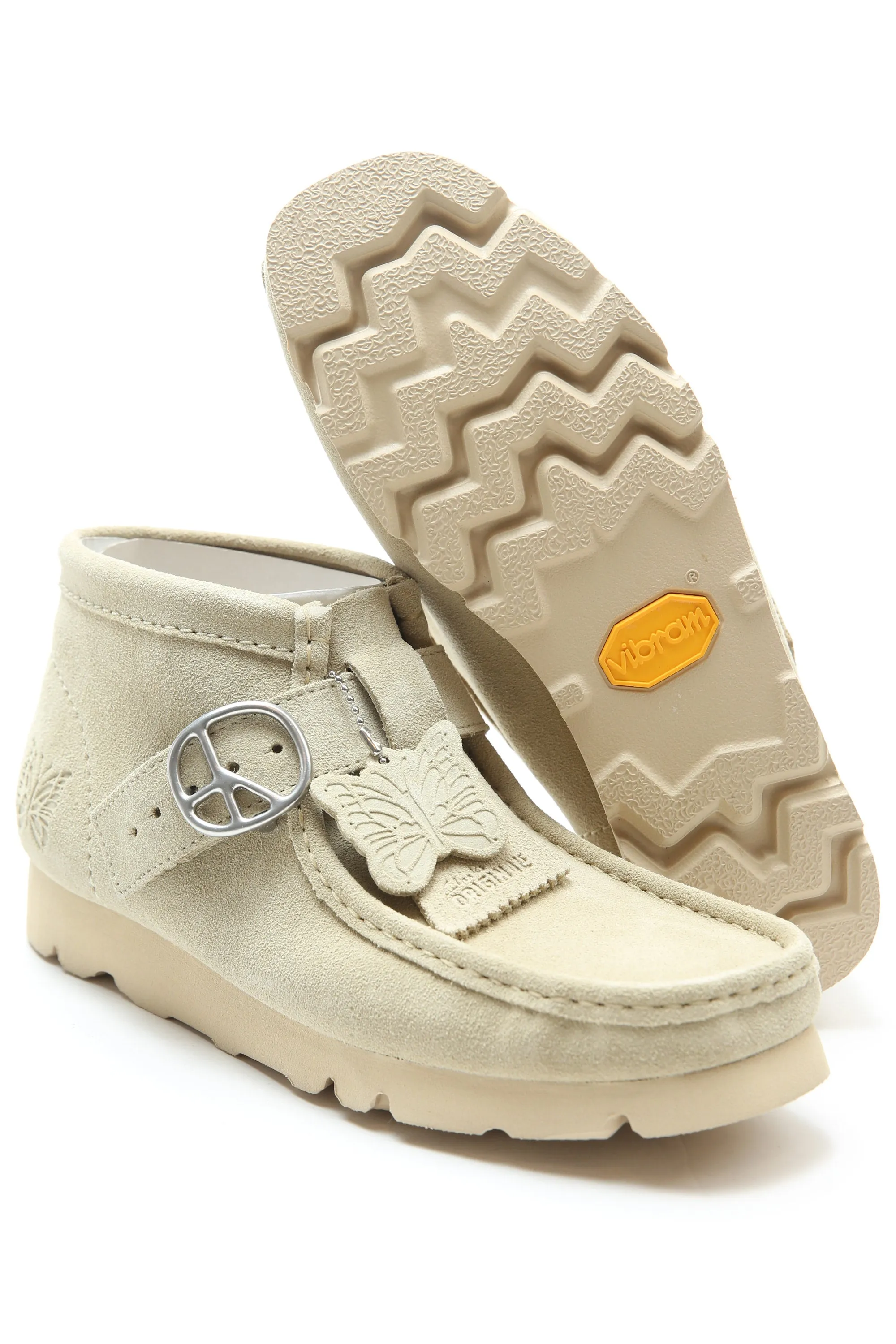 Needles x Clarks - Walla Strap Boot - Maple Suede