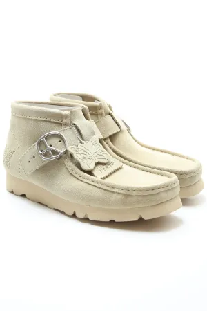 Needles x Clarks - Walla Strap Boot - Maple Suede