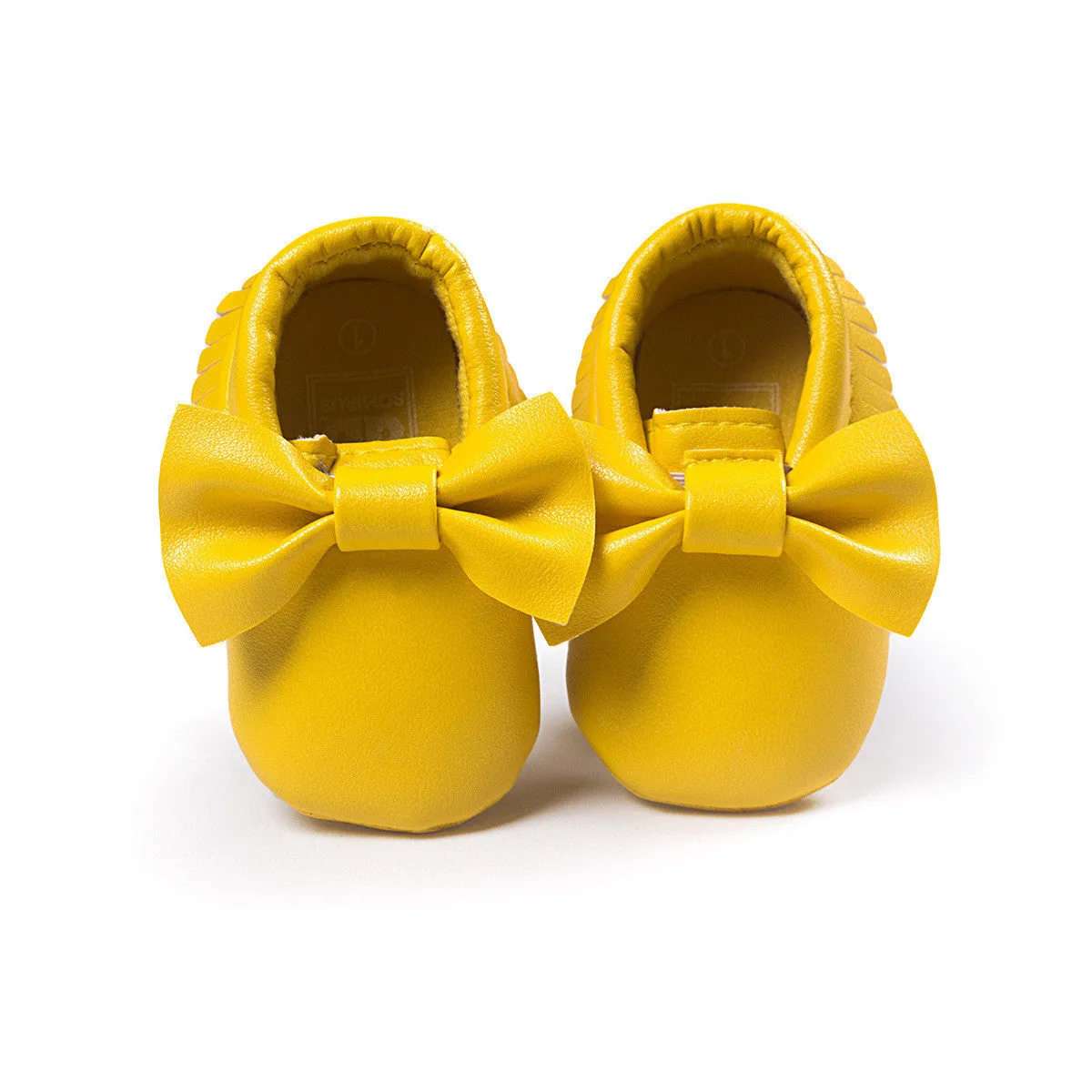 Newborn Toddler Baby Bow Moccasins