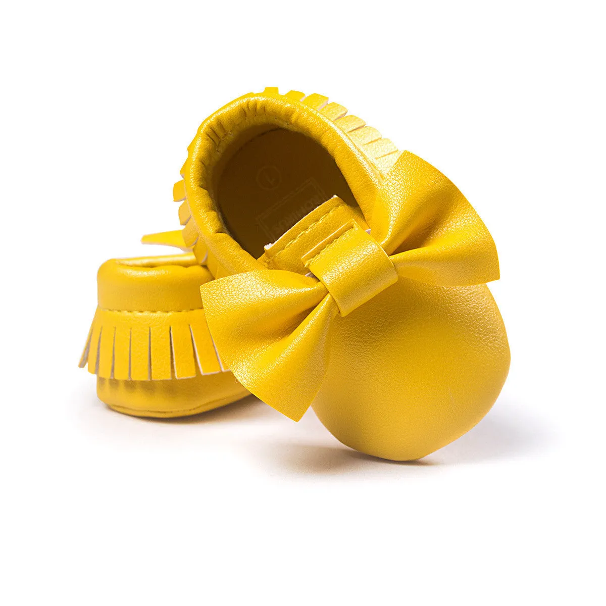 Newborn Toddler Baby Bow Moccasins