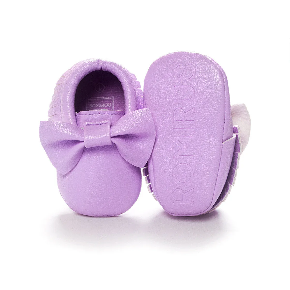 Newborn Toddler Baby Bow Moccasins