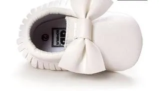 Newborn Toddler Baby Bow Moccasins