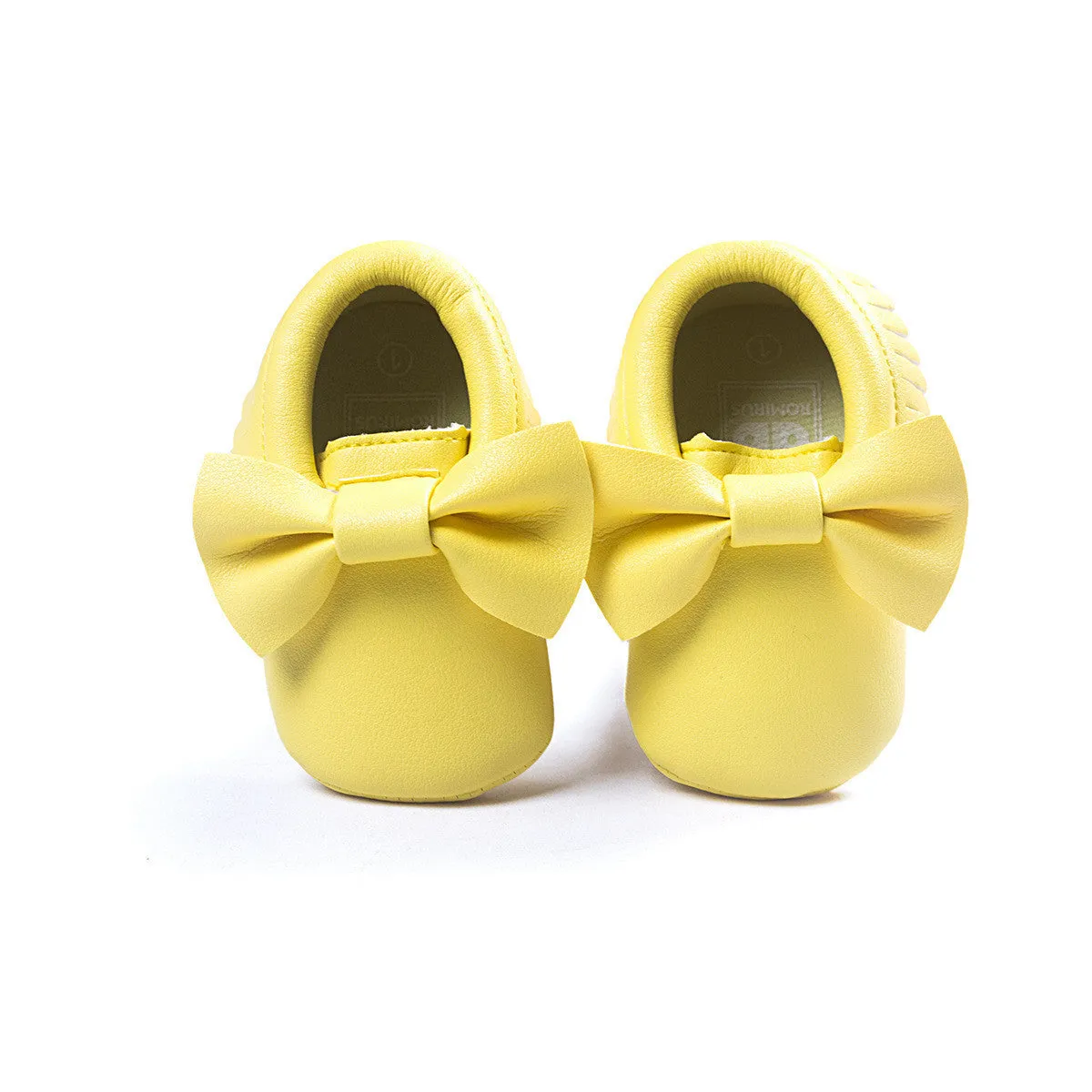 Newborn Toddler Baby Bow Moccasins