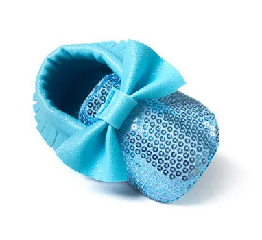 Newborn Toddler Baby Bow Moccasins