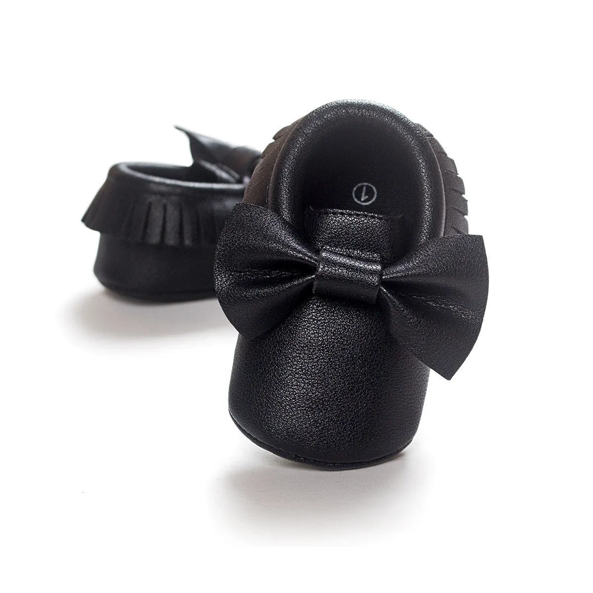 Newborn Toddler Baby Bow Moccasins