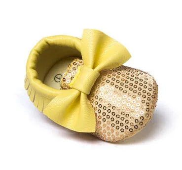 Newborn Toddler Baby Bow Moccasins