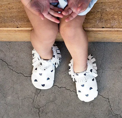 Newborn Toddler Baby Bow Moccasins