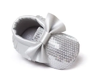 Newborn Toddler Baby Bow Moccasins