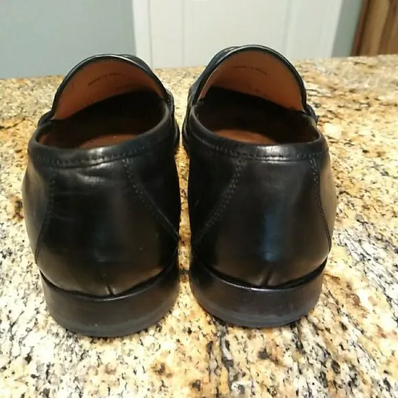 NICE Cole Haan C22772 GRAND OS BLACK LEATHER PENNY LOAFER US Men's Size 7.5