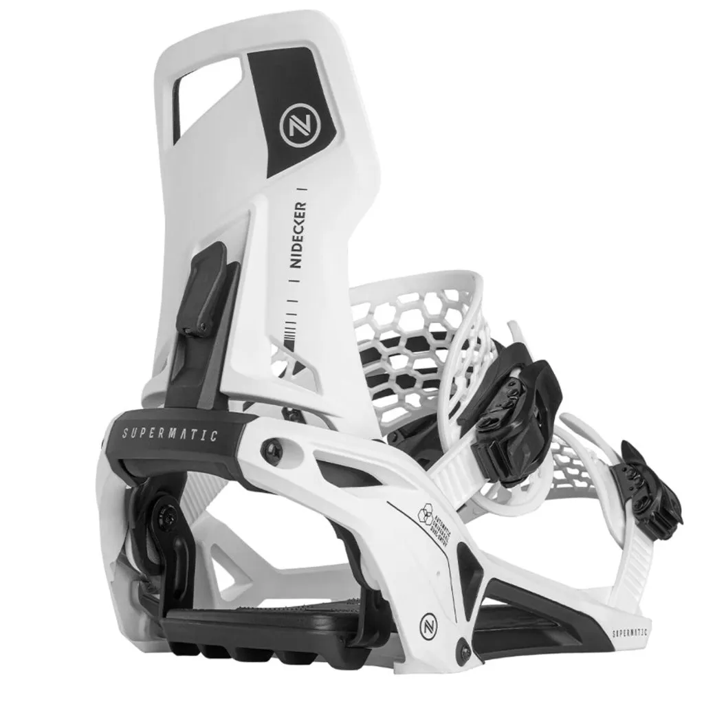 Nidecker Supermatic Snowboard Binding Adult 2025