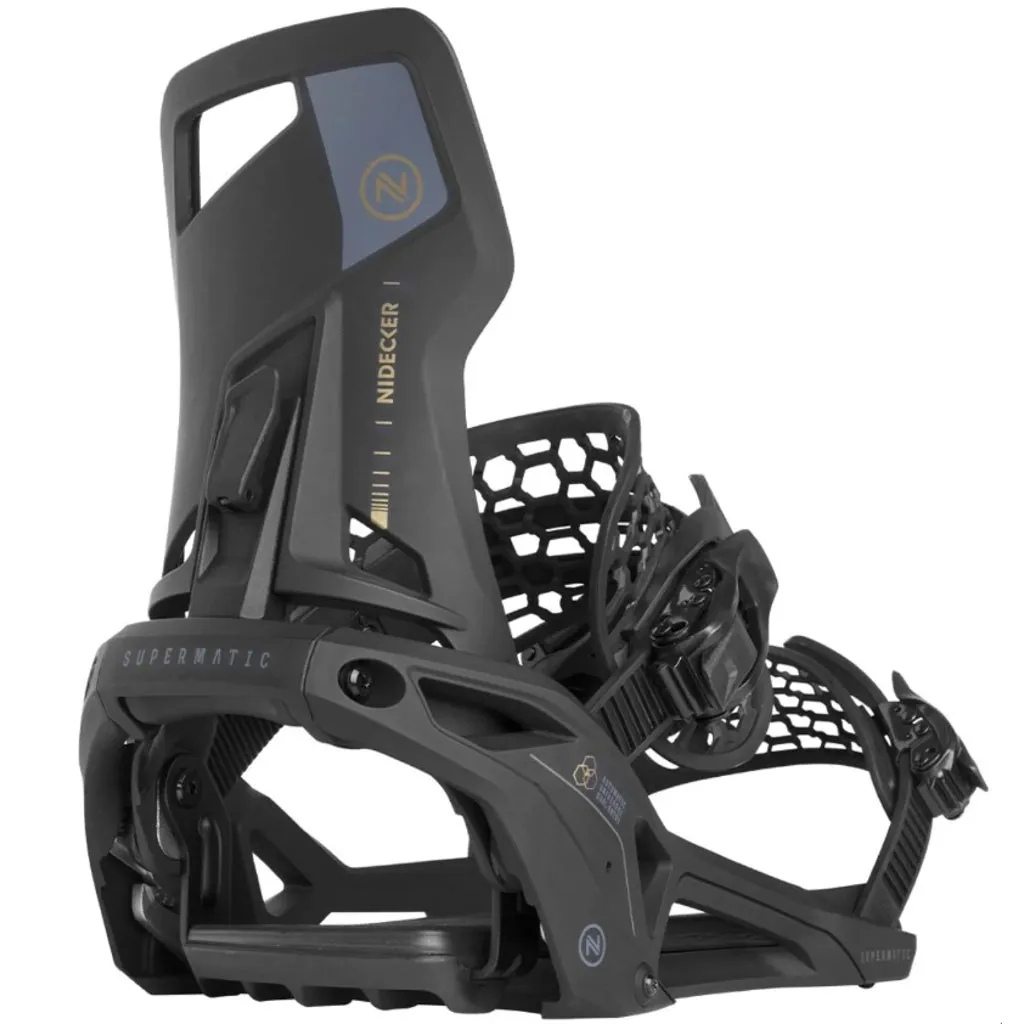 Nidecker Supermatic Snowboard Binding Adult 2025
