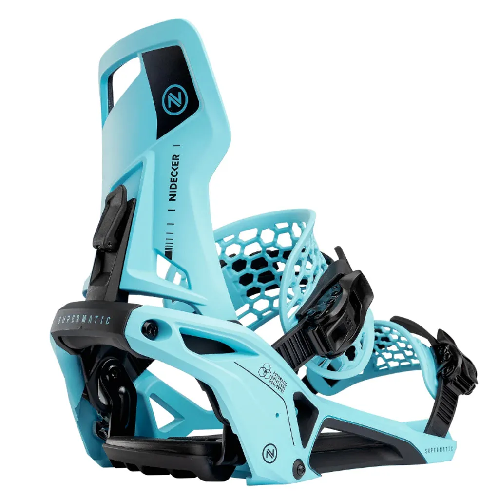 Nidecker Supermatic Snowboard Binding Adult 2025