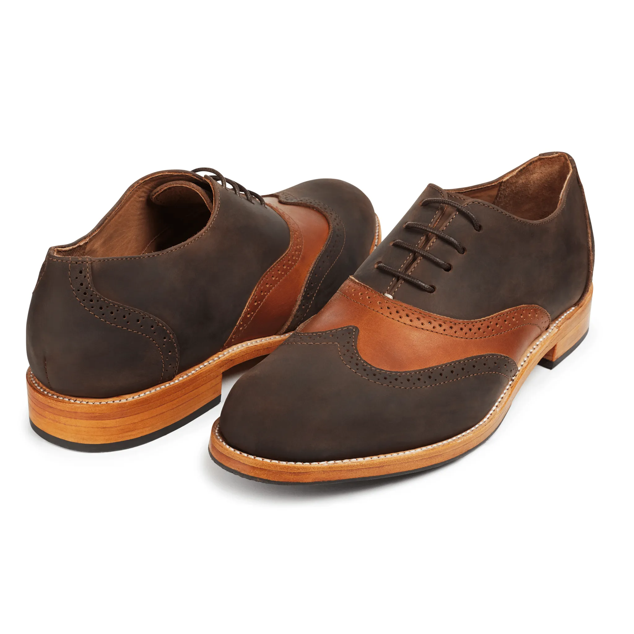 ObeezeHandmade Suede & Plain Leather Oxfords