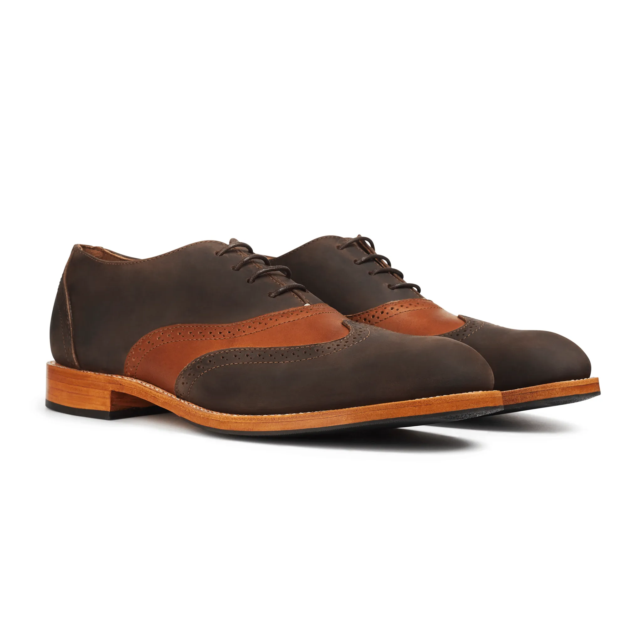 ObeezeHandmade Suede & Plain Leather Oxfords